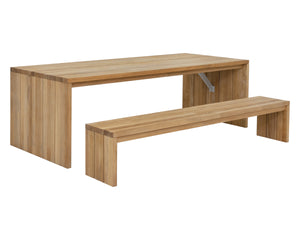 VIGA DINING TABLE - NATURAL - 94.5"