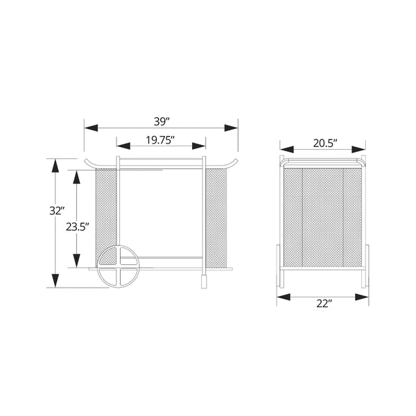 Dinda Bar Cart