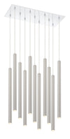 Forest 11 Light Island/Billiard in Chrome Finish