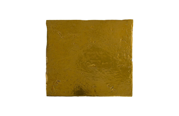 Slate B Pedestal, Liquid Gold