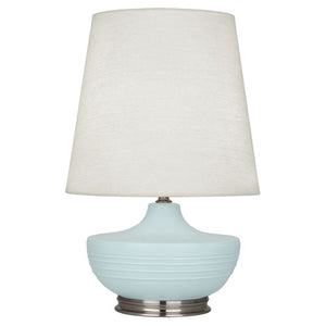 Matte Sky Blue Michael Berman Nolan Table Lamp