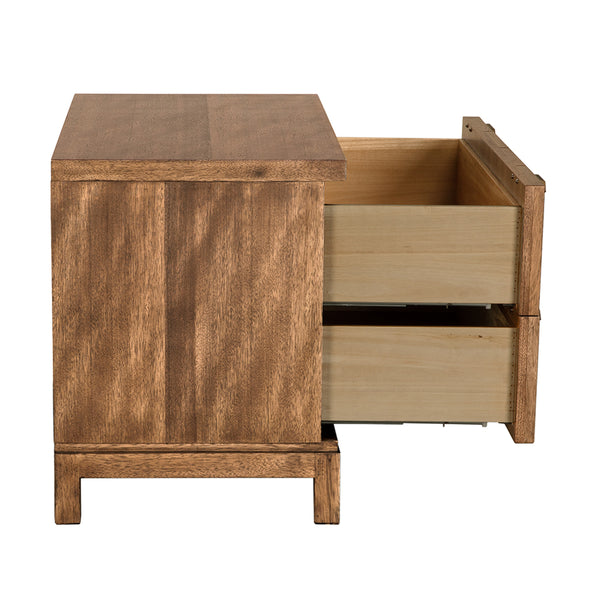 Musashi 2 Drawer, Large, Dark Walnut