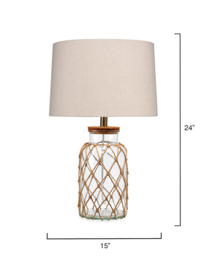 Hugo Glass Table Lamp