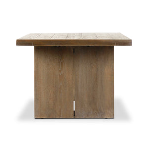 Warby Dining Table 94" in Worn Oak