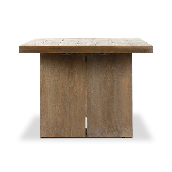 Warby Dining Table 94" in Worn Oak