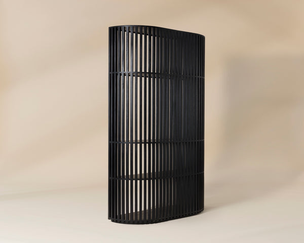 TESSA BOOKCASE - BLACK