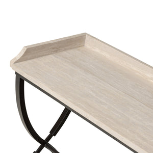 Six Beers Table - Travertine