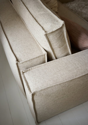 NEWILLA SOFA BED W/LOUNGER, 57"X118" W/STANDARD ARM RESTS