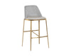DOVER BARSTOOL - NAPA STONE / POLO CLUB STONE