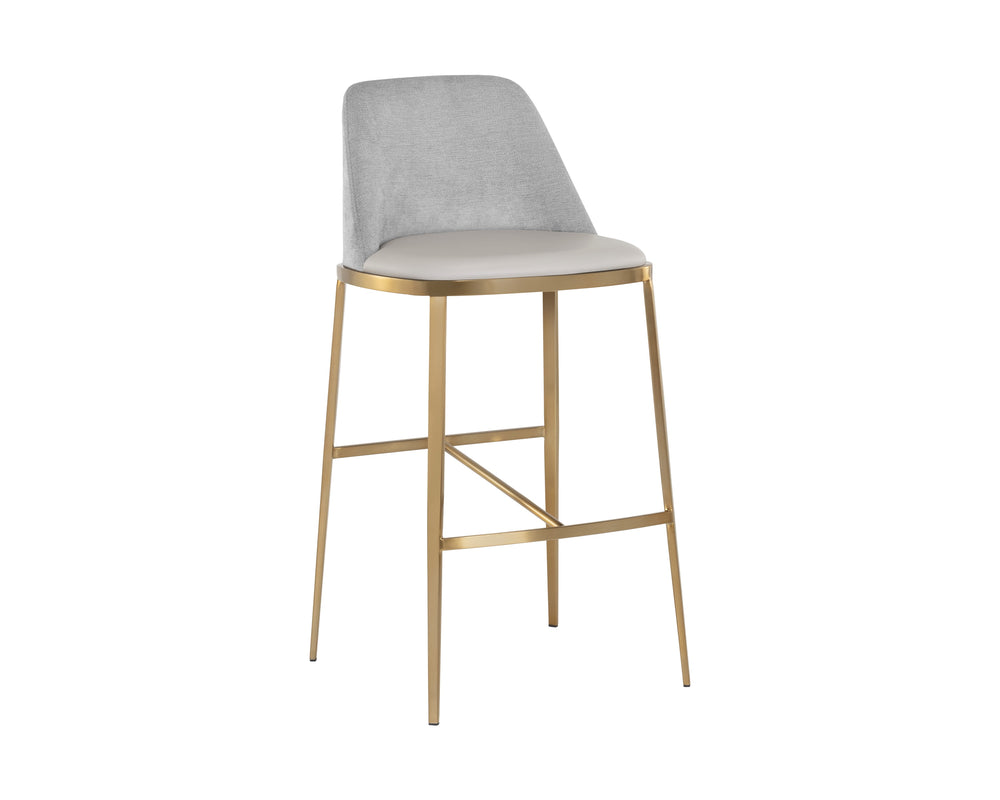 DOVER BARSTOOL - NAPA STONE / POLO CLUB STONE