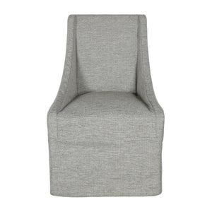Warwick Upholstered Dining Chair with Casters