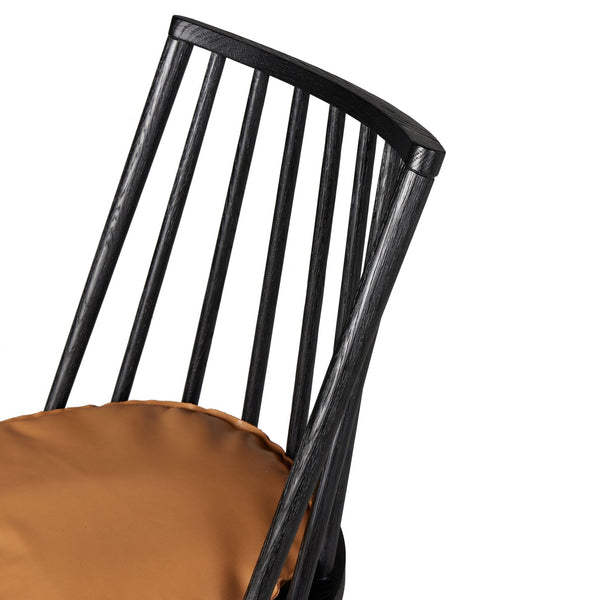 Lewis Swivel Bar + Counter Stool - Whiskey Saddle