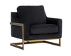 Kalmin Armchair - Abbington Black