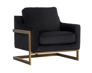 Kalmin Armchair - Abbington Black