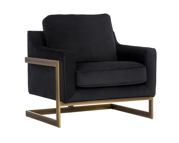 Kalmin Armchair - Abbington Black