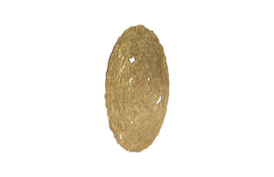Molten Disc Wall Art, Gold Leaf, MD