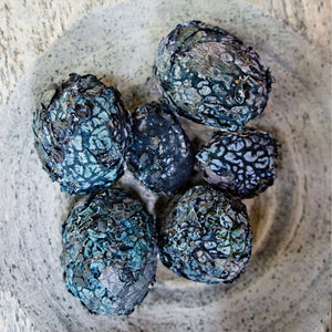 Lichen Ball, Blue