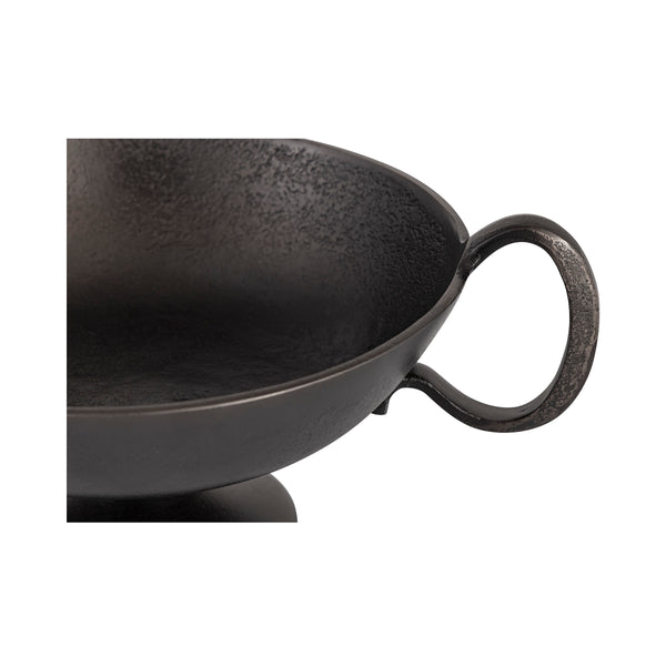 Moe's Floris Black Cast Aluminum Bowl