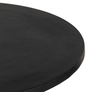 Basil Outdoor Dining Table 42" in Aged Grey