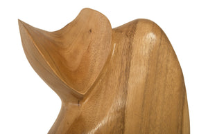 9" Cat Sculpture, Natural