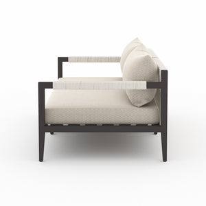 Sherwood Outdoor Sofa 63" in Bronze/Sand