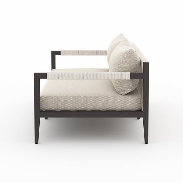 Sherwood Outdoor Sofa 63" in Bronze/Sand