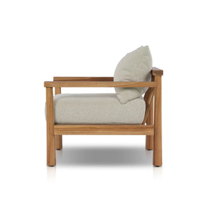 Irvine Outdoor Chair in Natural Teak