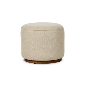 Sinclair Outdoor Ottoman - Hayes Cream