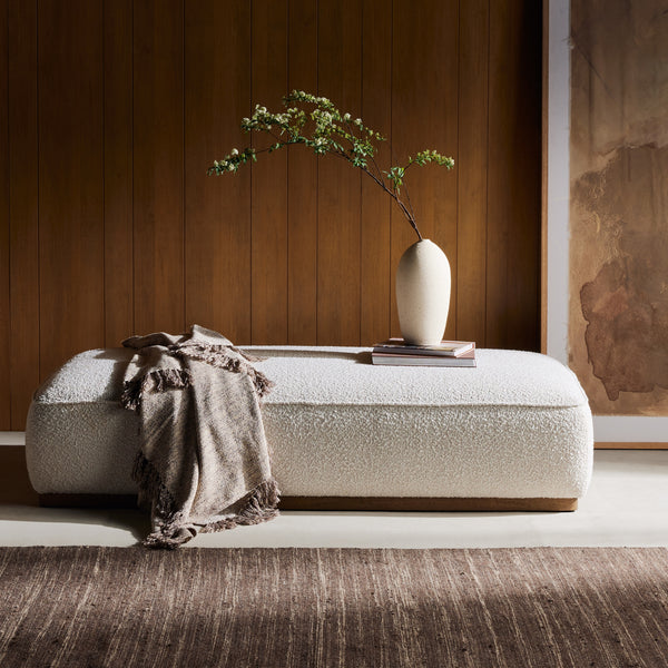 Sinclair Cocktail Ottoman In Knoll Natural