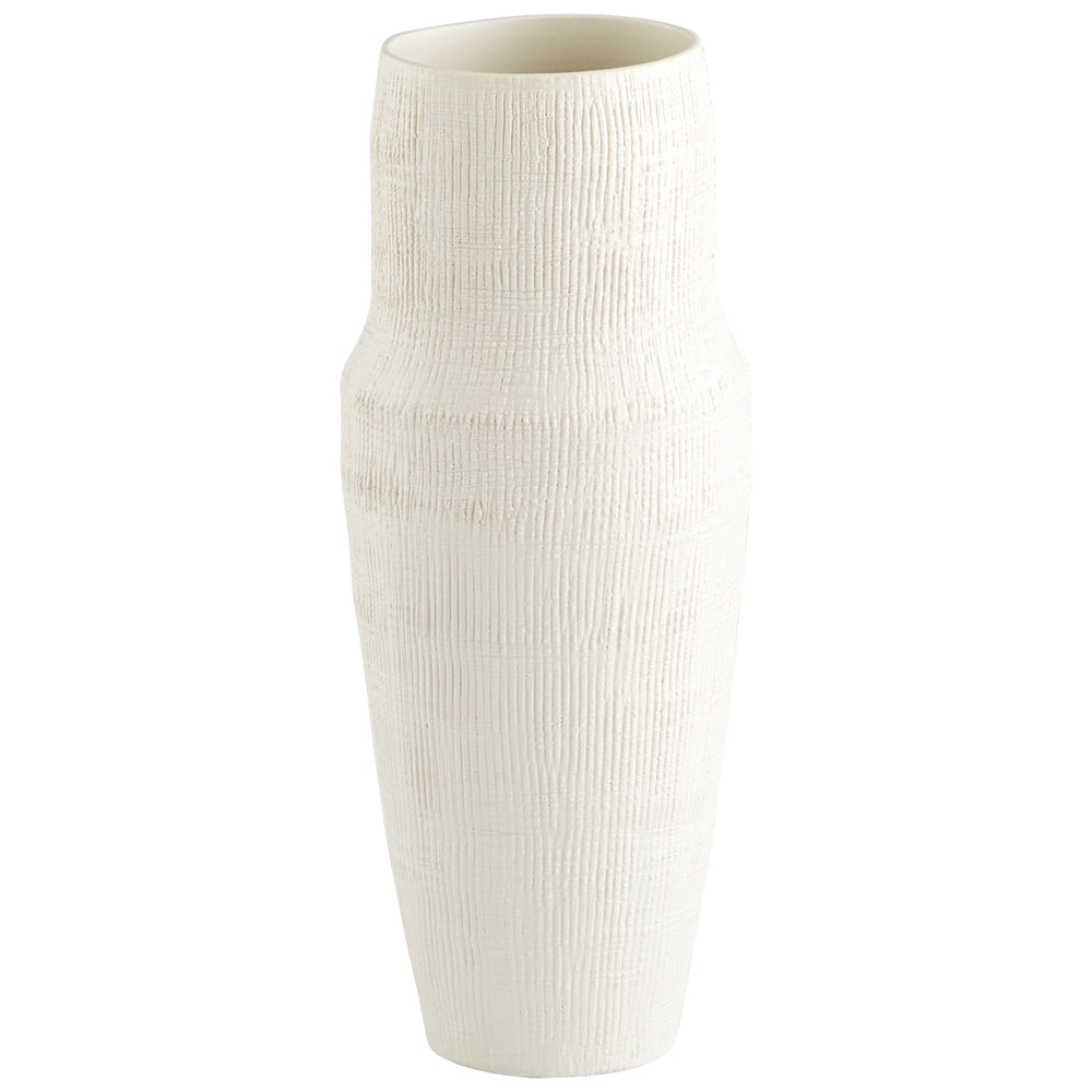 Leela Vase in White