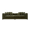 Moe's Davie Sofa in Olive Chenille