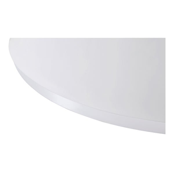 Otago 54" Round Dining Table in White