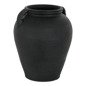 Jovi Black Terracotta Vase