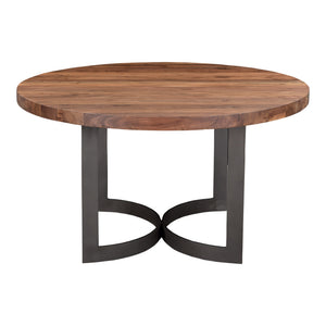 Moe's Bent Round Dining Table 54" Acacia