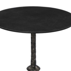 Jocelyn End Table - Raw Black Iron