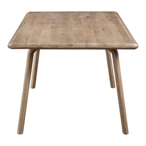 Moe's Malibu Dining Table in White Oak