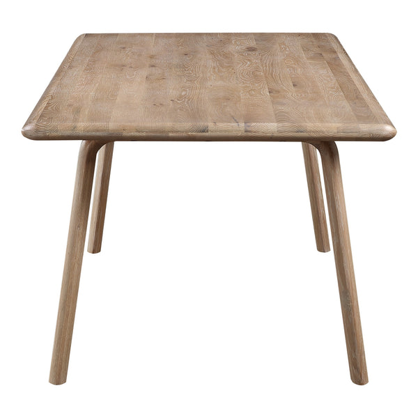Moe's Malibu Dining Table in White Oak