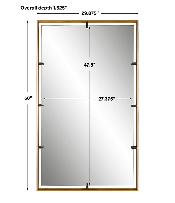 Egon Gold Wall Mirror