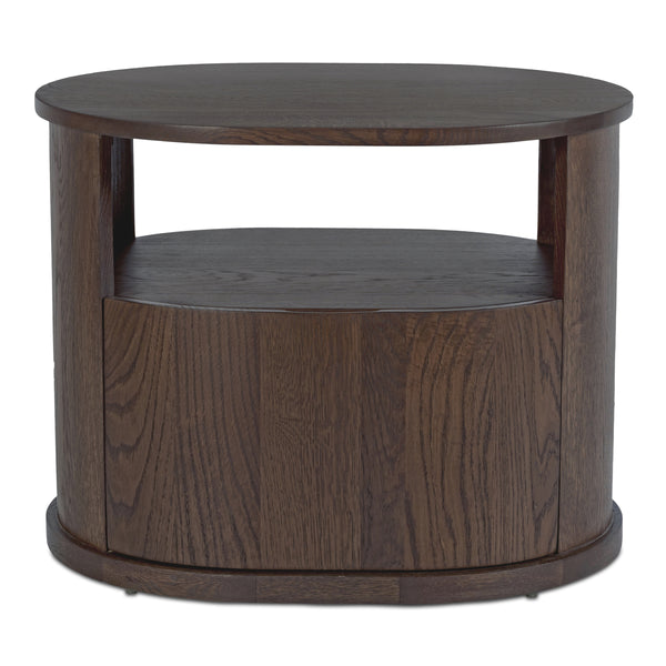 Moe's Tommy Nightstand Dark Brown Oak Veneer