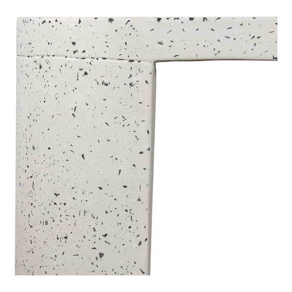 Moe's Lyon Outdoor Bench in Grey Terrazzo
