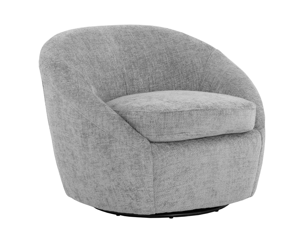 BLISS SWIVEL LOUNGE CHAIR - HUSKY GREY
