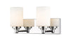 Soledad 2 Light Vanity in Chrome Finish
