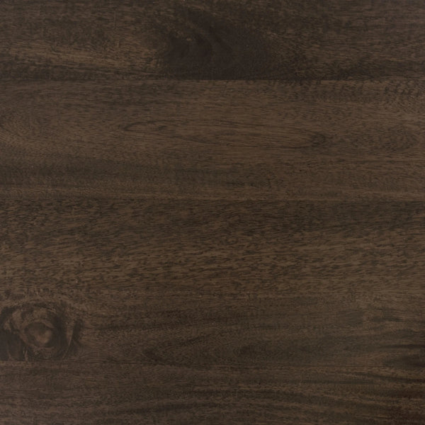 Redford Solid Wood Desk with Storage - Kona Brown
