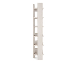 Doku Oak Wood Bookcase with Ample Shelving