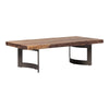 Moe's Bent Coffee Table in Natural Acacia