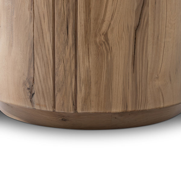 Renan End Table in Natural Reclaimed French