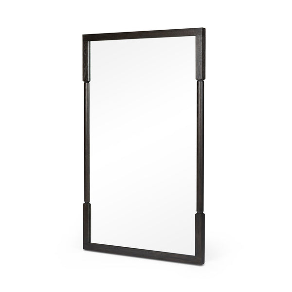 Concord Floor Mirror - Charcoal Oak
