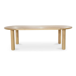 Moe's Milo Small Dining Table in Natural Oak