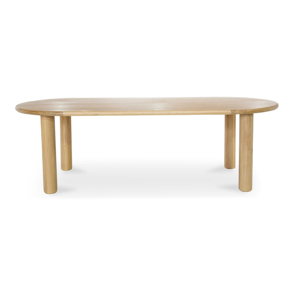 Moe's Milo Small Dining Table in Natural Oak
