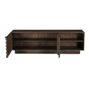 Moe's Easton Media Cabinet Brown Wood